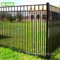 Ornements plates en revêtement en poudre Garden Fence en aluminium